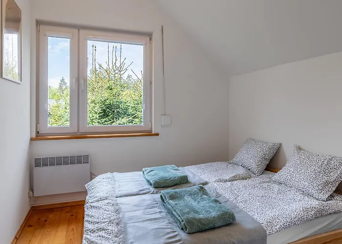 Bielawki Kaszuby Jezioro Gowidlińskie Dom wakacyjny Borek (Kartuzy)